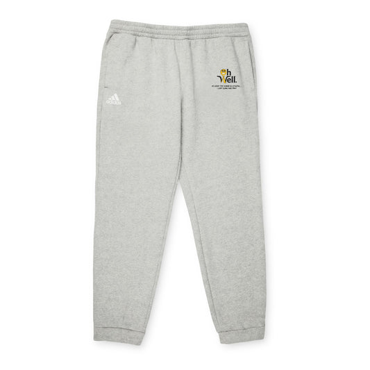Comfortable Unisex Fleece Joggers - "Oh Well At Least the Horse Is Athletic. I Just Cling and Pray"