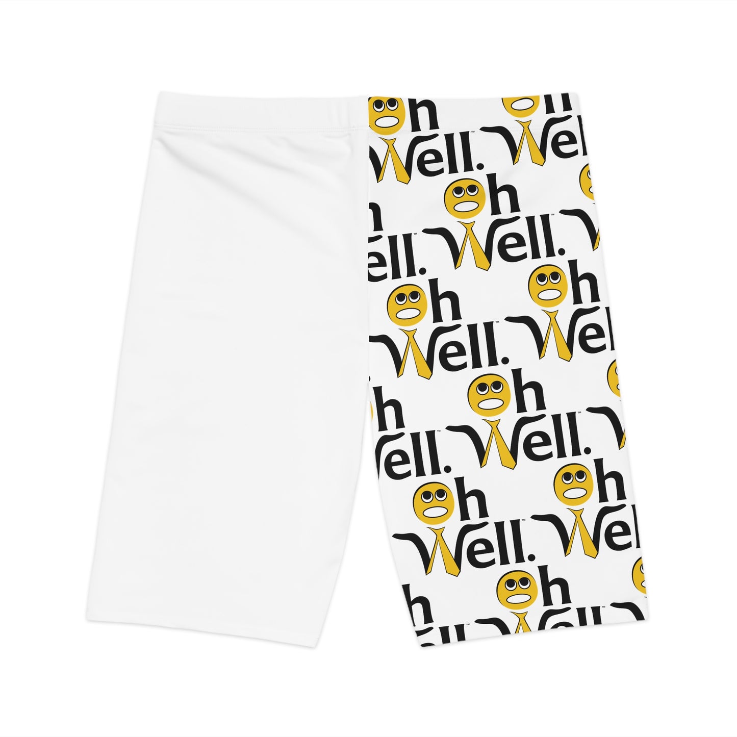 Women's Bike Shorts - Oh Well Sweat Happens, Activewear for Riding, Outdoor Fitness, Exercise, Cycling, Gifts