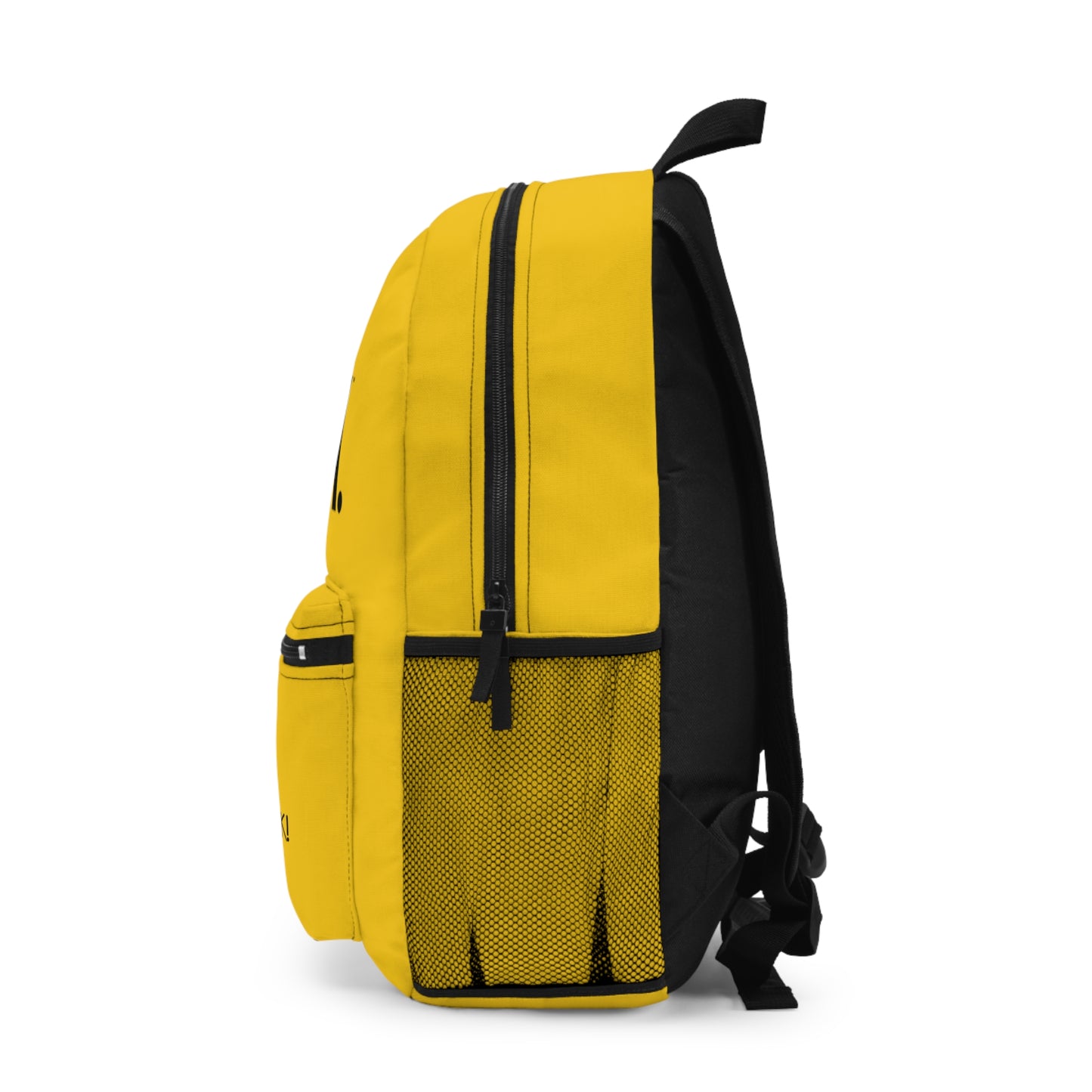 Oh Well Yellow Backpack - "The Dog Ate My Homework!"