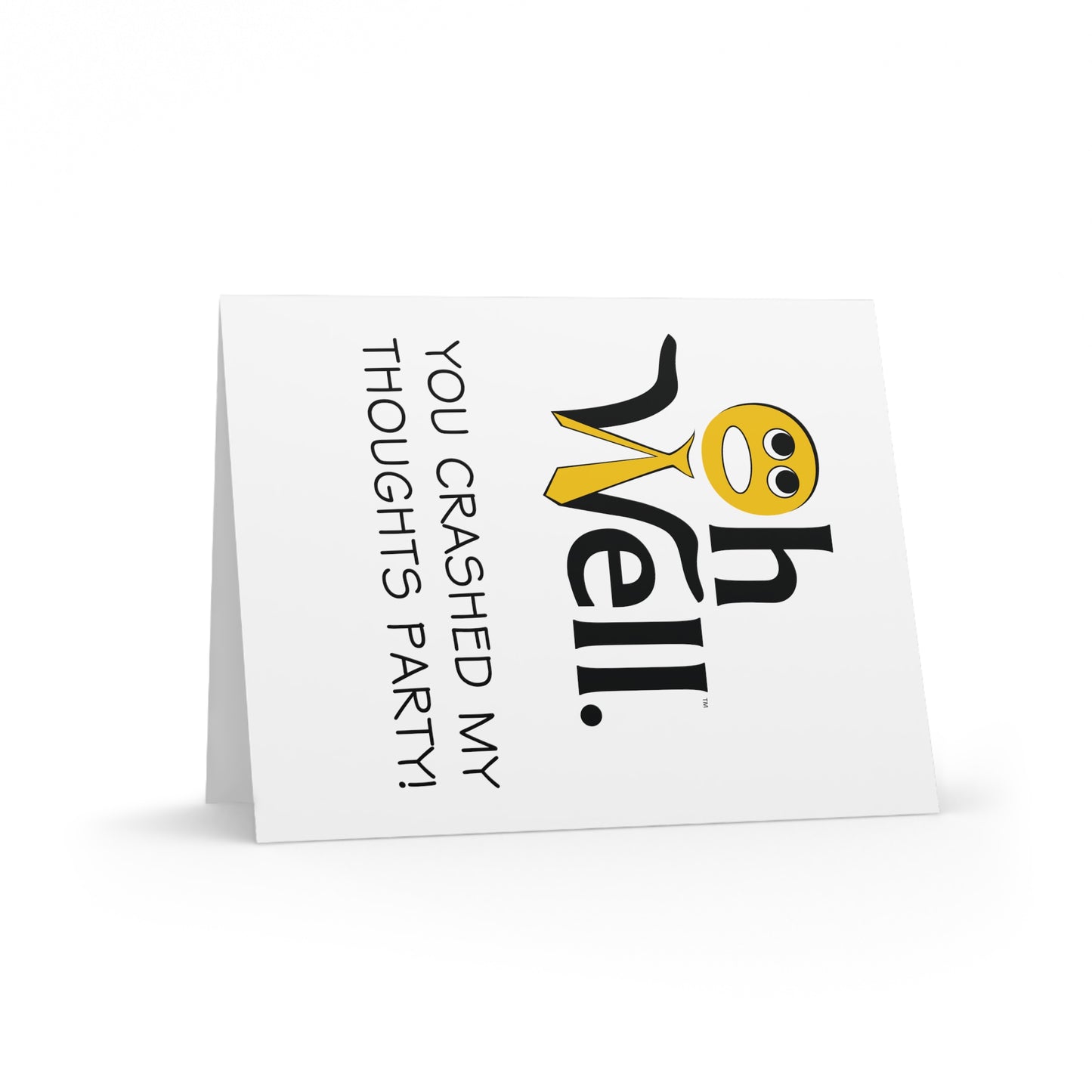 Thinking of You Greeting Cards Set - "You Crashed My Thoughts Party!"