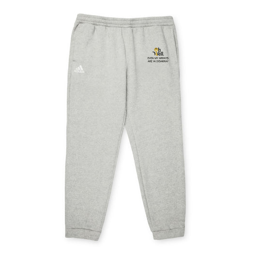 Comfortable Unisex Fleece Joggers - "Oh Well Even My Arrays are in Disarray"