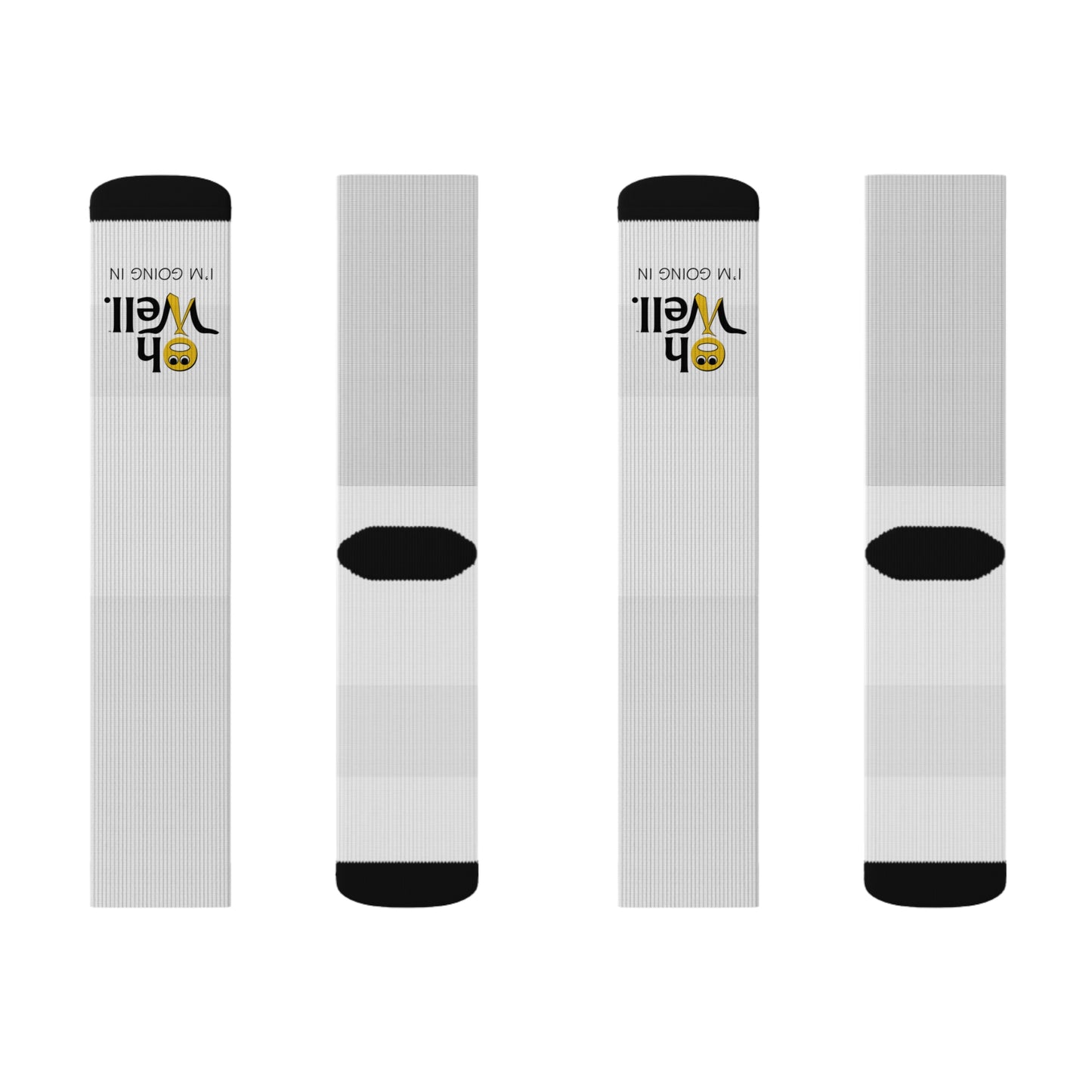 Oh Well Socks - 'I'm Going In'