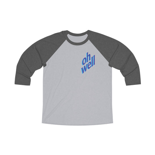 Unisex Tri-Blend 3\4 Raglan Tee