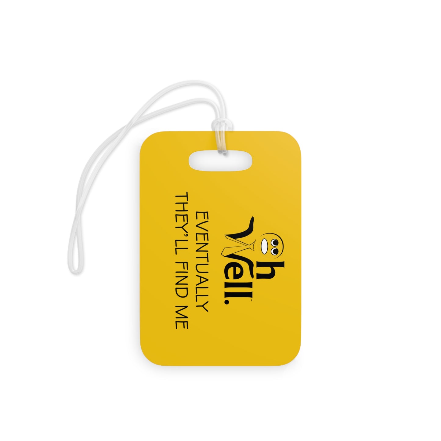 Funny Yellow Luggage Tags