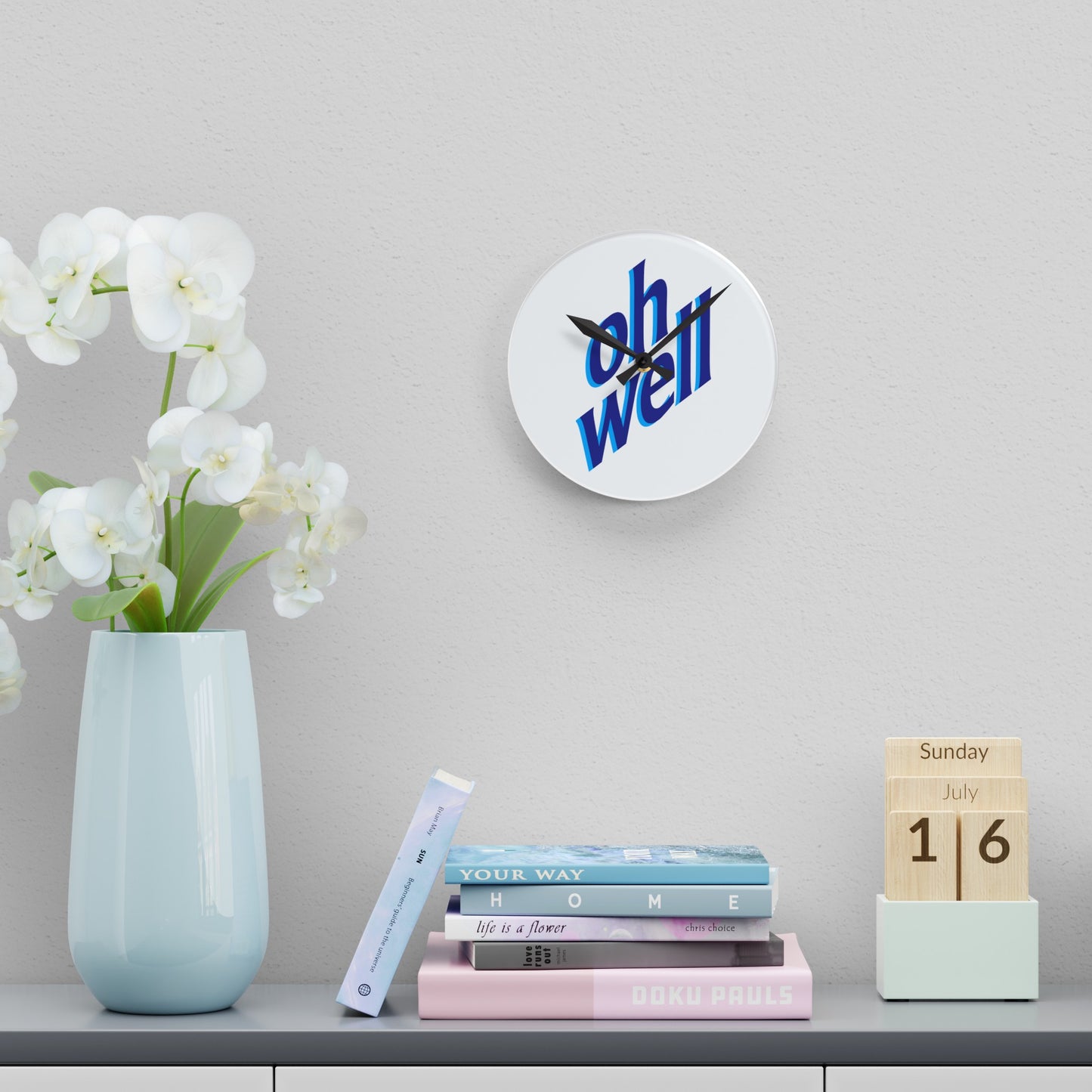 Acrylic Wall Clock